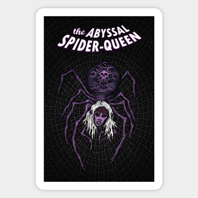 Spider-Queen - Azhmodai 2018 Magnet by azhmodai